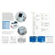 Eye ultrasound machine with A/P probe